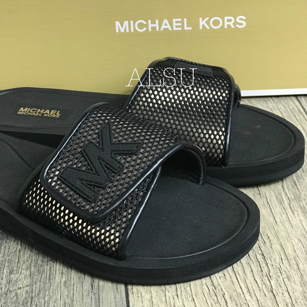 Michael Kors Palmer Slide Mirror Metallic PaleGold - Picture 3 of 8